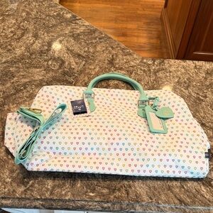 Target x Roller Rabbit Disco Hearts Duffel